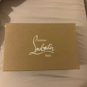 Christian Louboutin Box L 11 1/2'   W 7 1/2'   H 4'